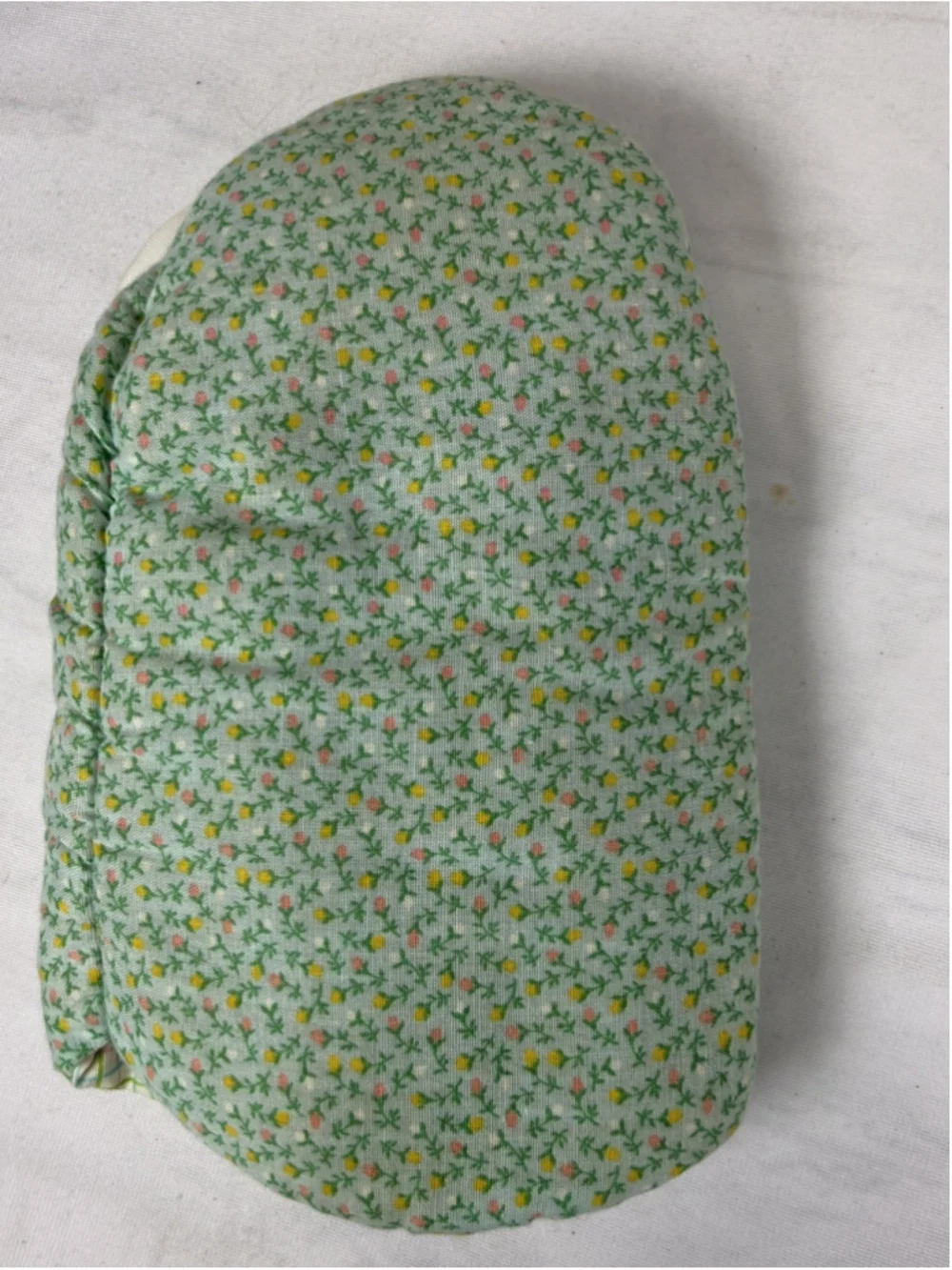 Vintage 1981 Fisher Price Peek A Boo Baby #422 Puppet Blanket Rattle Doll